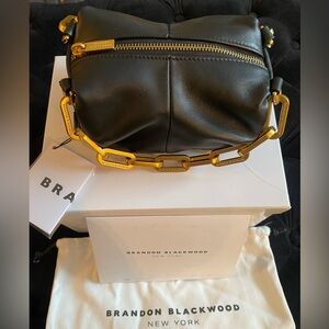 Brandon Blackwood Mini Valentina Top Handle Bag